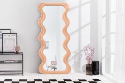 Design Wandspiegel CURVY 160cm abrikoos Pastel Spiegel - 44676