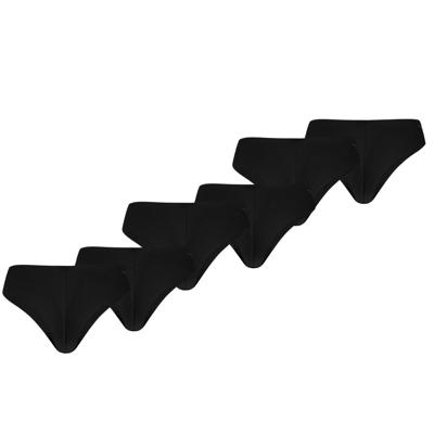 Puma Dames Brazilian Briefs Microfiber 6-pack Zwart Puma Dames Brazilian Briefs Microfiber 6-pack Zwart