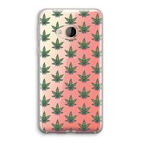 Weed: HTC U Play Transparant Hoesje