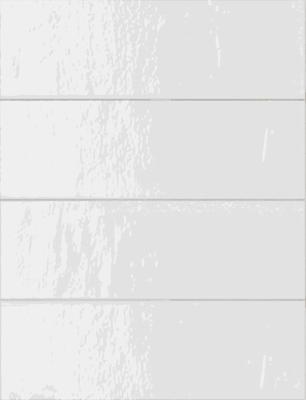 Wandtegel wit Estudio Amazonia 20x6,5cm artic glans