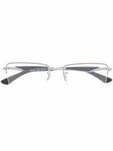 Ray-Ban lunettes de vue à monture rectangulaire - Argent