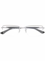 Ray-Ban lunettes de vue à monture rectangulaire - Argent