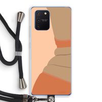 Bikini: Samsung Galaxy Note 10 Lite Transparant Hoesje met koord