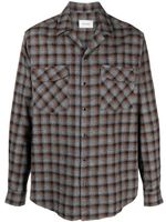 Holzweiler chemise en coton à motif tartan - Gris - thumbnail