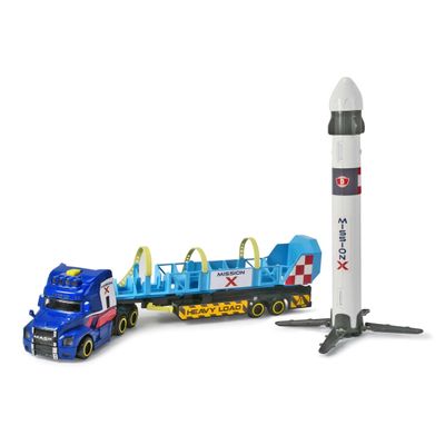 Dickie vrachtwagen met raketlancering