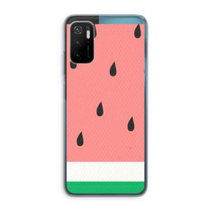 Watermeloen: Xiaomi Poco M3 Pro 5G Transparant Hoesje
