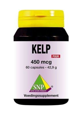 Kelp jodium puur 450 mcg