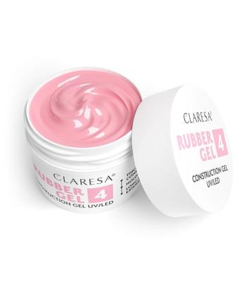 Claresa rubber gel 4 warm pink 12gr.