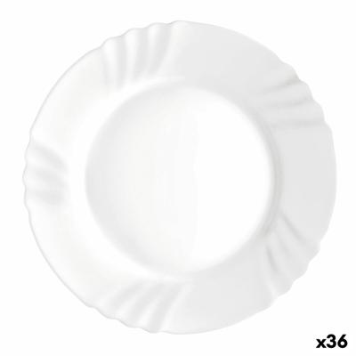Dinerbord Bormioli Rocco Ebro Wit Glas (36 Stuks)
