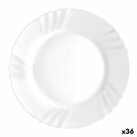 Dinerbord Bormioli Rocco Ebro Wit Glas (36 Stuks)