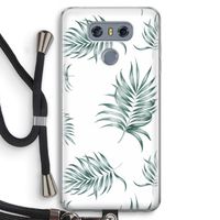 Simple leaves: LG G6 Transparant Hoesje met koord
