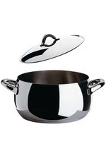 Alessi casserole basse en acier inoxydable (24cm) - Argent - thumbnail