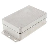 Hammond Electronics 1550Z107FBK Universele behuizing Aluminium spuitgietwerk Zwart 1 stuk(s) - thumbnail