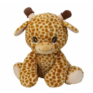 Giraffe knuffel van zachte pluche - speelgoed dieren - 44 cm   -