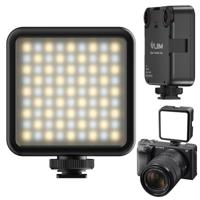 VIJIM VL81 LED-lamp met instelbare kleurtemperatuur voor video en fotografie
