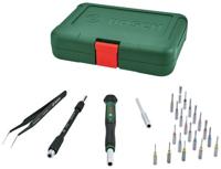 Bosch Groen precisieschroevendraaierset | 24-delig - 1600a039ht
