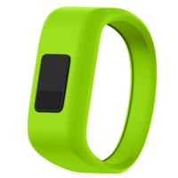 Siliconen sport polsband voor Garmin Vivofit JR maat: Large (cyaan)