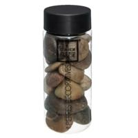 Grote decoratie stenen - bruin - pot 750 gram - hobby - decoratiestenen Grote decoratie stenen - bruin - pot 750 gram - hobby - decoratiestenen