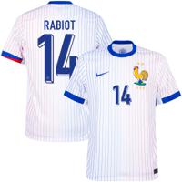 Frankrijk Shirt Uit 2024-2025 + Rabiot 14