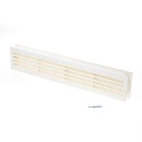 Badkamerrooster 454x90 rh wit-