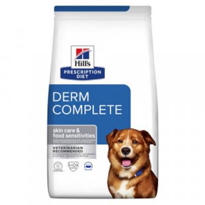 Hill&apos;s Prescription Diet Derm Complete Skin Care & Food Sensitivities hondenvoer 4 kg