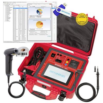 Benning BENNING ST 760+ Set Apparaattesterset VDE-norm 0701-0702, 0751, 0544