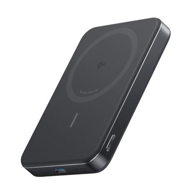 AnkerMagGo Powerbank 10.000mAh, Slim Powerbank Zwart