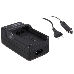 Panasonic VW-VBN130/260/390 lader incl. kabels (Patona)