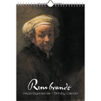 Rembrandt Verjaardagskalender A4 - thumbnail