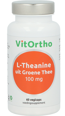 VitOrtho L-Theanine uit Groene Thee Vegicaps