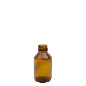 Medicijnfles bruin ongedopt 100ml