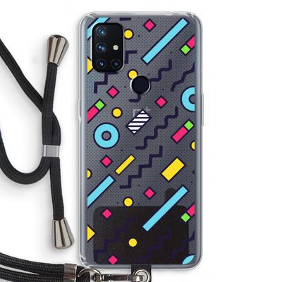 8-bit N°8: OnePlus Nord N10 5G Transparant Hoesje met koord
