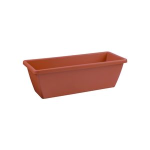 elho barcelona trough 90cm Buiten Plantenpot Vrijstaand Polypropyleen (PP) Terracotta