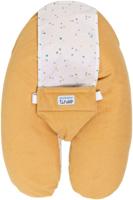 3-in-1 zwangerschapskussen - TINEO - MULTIRELAX - Badstof - Geel / Stippen