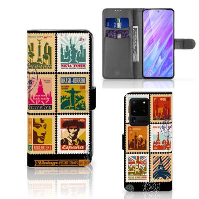 Samsung Galaxy S20 Ultra | Flip Cover | Postzegels