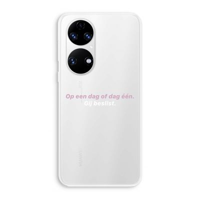 gij beslist: Huawei P50 Transparant Hoesje