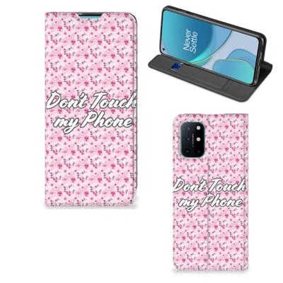 OnePlus 8T Design Case Flowers Pink DTMP OnePlus 8T Design Case Flowers Pink DTMP