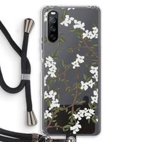 Blossoming spring: Sony Sony Xperia 10 III Transparant Hoesje met koord