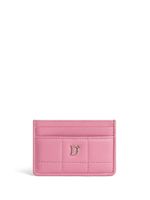 DSQUARED2 porte-cartes en cuir à plaque logo - Rose