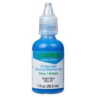 Scribbles • 3d textielverf glanzend 29,5ml blauw