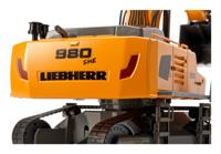 Siku Liebherr R980 SME rupsgraafmachine Afstandbestuurbaar 1:32 Bediening via app met geluid mogelijk Zonder afstandsbedieningsmodule Metaal/Kunststof Oranje - thumbnail