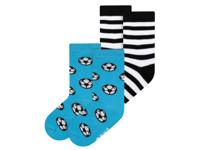 Soxo 2 paar peutersokken (Voetbal, 27-30)