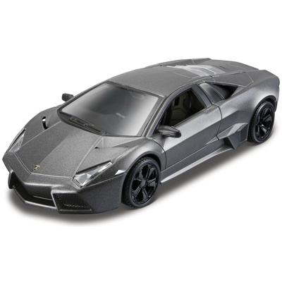 Bburago Modelauto - Lamborghini Reventon - grijs - 12 cm - speelgoedauto
