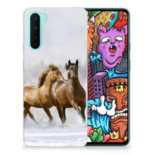 OnePlus Nord TPU Hoesje Paarden