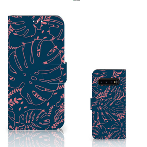 Samsung Galaxy S10 Plus Hoesje Palm Leaves