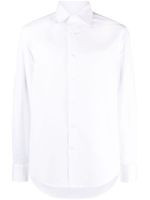 Brunello Cucinelli chemise en coton à manches longues - Blanc - thumbnail