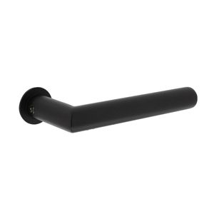 Intersteel Deurklink Jura met minimalistische rozet mat zwart