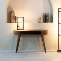 LABEL51 Bureau/Sidetable 'Bella' Espresso Mangohout, 120cm
