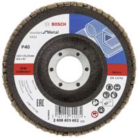 Bosch Accessories 2608603652 X431 Lamellenschijf Diameter 115 mm Boordiameter 22.33 mm Staal 1 stuk(s)