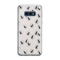 Miauw: Samsung Galaxy S10e Transparant Hoesje